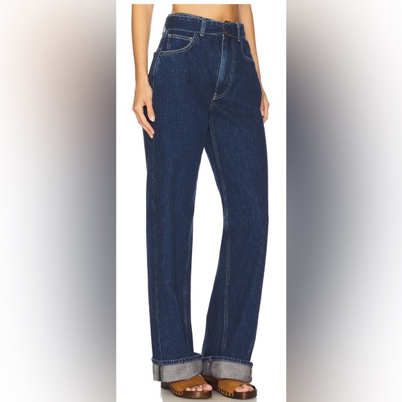 FREE PEOPLE x We The Free East Bay Cuffed Wide Leg In Concord size 27 - Picture 4 of 13